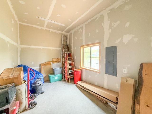116 No Wake Ct, Houghton Lake, MI 48629 - storage area featuring electric panel