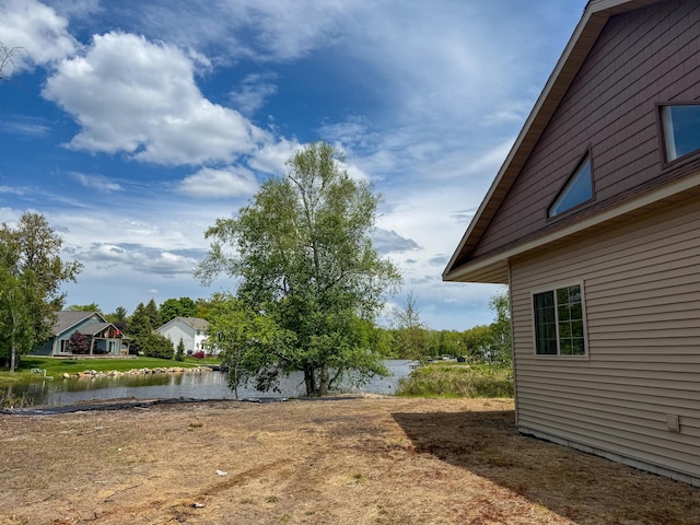 116 No Wake Ct, Houghton Lake, MI 48629 - view of yard featuring a water view