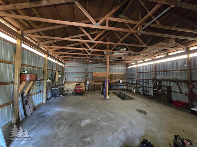 3557 Penn Rd, Lewiston, MI 49756 - view of garage