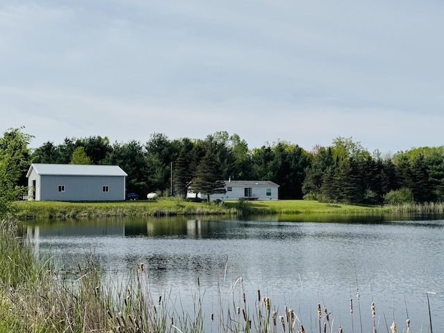 1154 M-72 W, Barton City, MI 48705 - water view featuring a forest