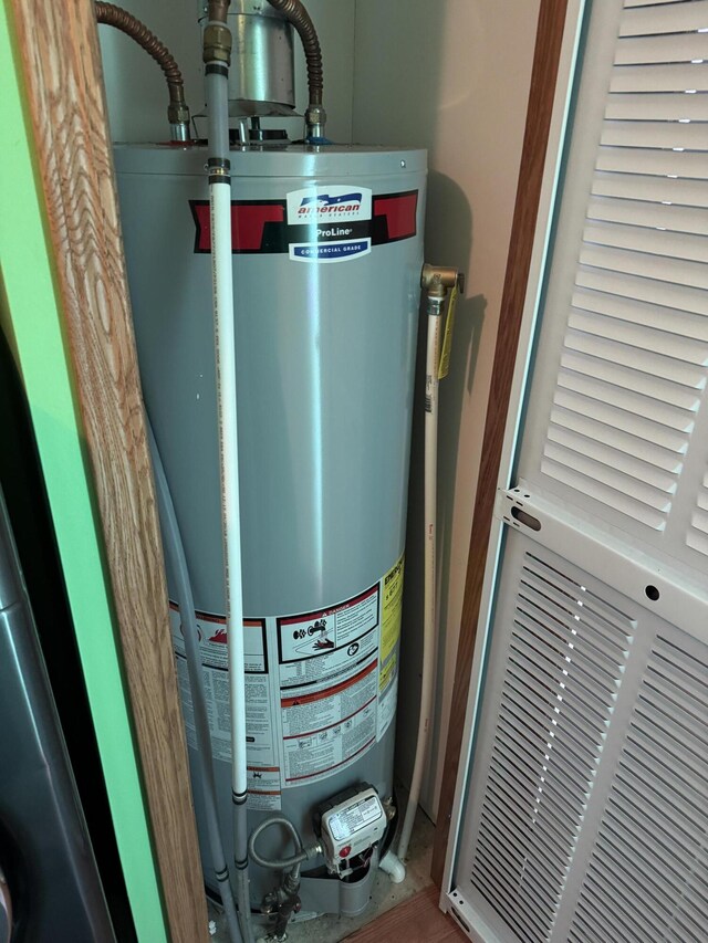1154 M-72 W, Barton City, MI 48705 - utilities featuring gas water heater