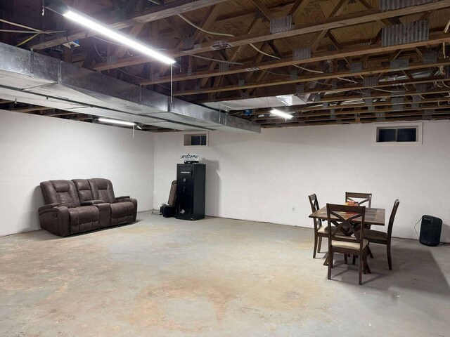 116 1st St, Hubbard Lake, MI 49747 - view of finished basement