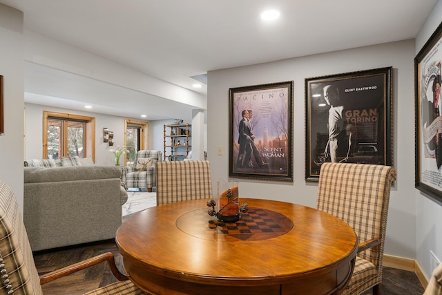 5997 Prospect St, Indian River, MI 49749 - dining space with recessed lighting