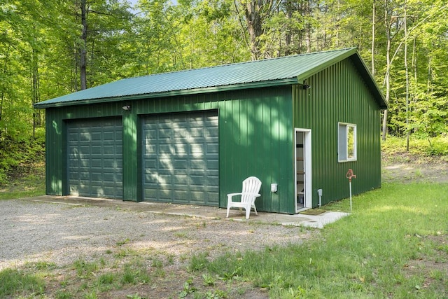 2715 Indian Rd, Brutus, MI 49716 - view of detached garage