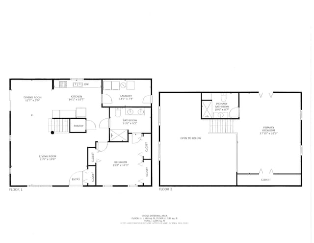 2715 Indian Rd, Brutus, MI 49716 - view of home floor plan