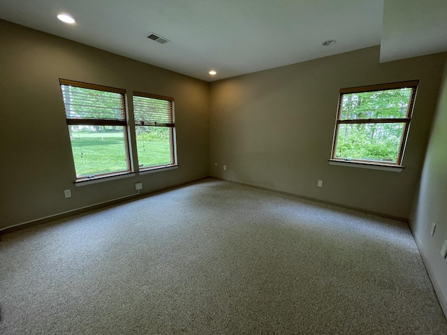164 Invitational Dr, Gaylord, MI 49735 - carpeted empty room featuring recessed lighting