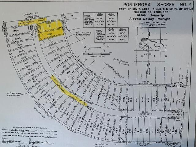 119 Ponderosa Dr, Lachine, MI 49753