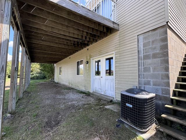 1537 Tecumseh Rd, Cheboygan, MI 49721 - view of patio with central AC