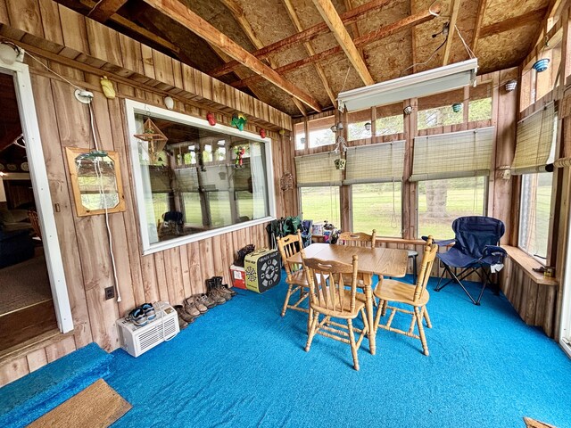 4650 Mckinley Rd, Mio, MI 48647 - sunroom featuring outdoor dining area