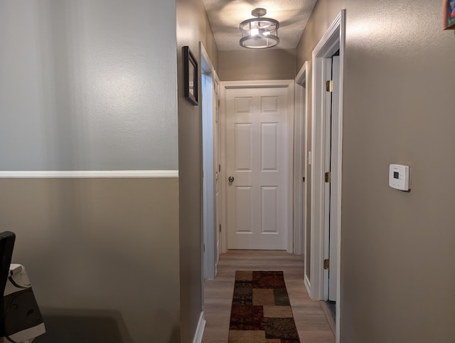 101 Island View Dr, Alpena, MI 49707 - hallway with wood finished floors and baseboards