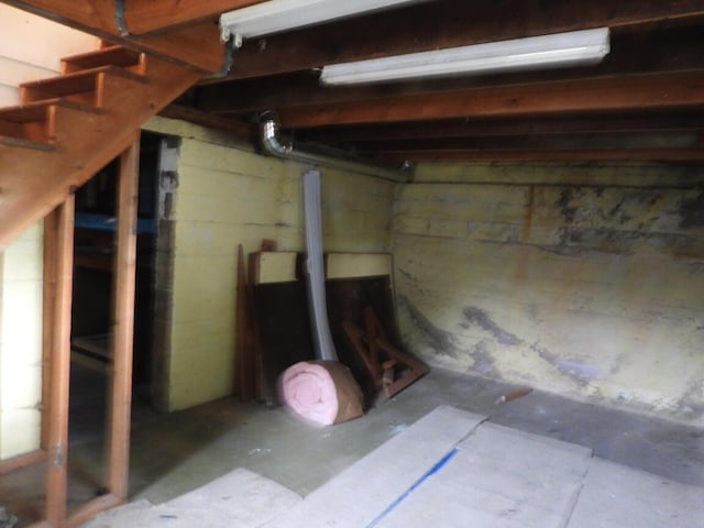 120 Copier St, Cadillac, MI 49601 - view of below grade area