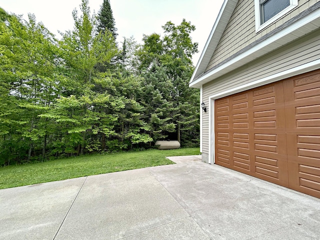 N1746 Smith Rd, Saint Ignace, MI 49781 - garage with driveway