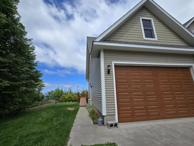N1746 Smith Rd, Saint Ignace, MI 49781 - view of garage