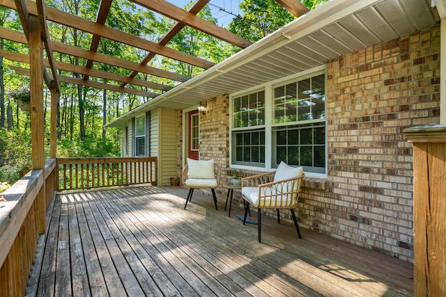 9707 Rogers Rd, Alanson, MI 49706 - view of deck