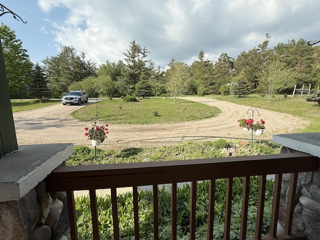1058 Marlas Way, Cheboygan, MI 49721 - view of grassy yard featuring driveway