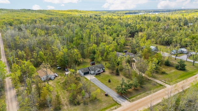 5918 Neumann Rd, Lewiston, MI 49756 - bird's eye view of a forest
