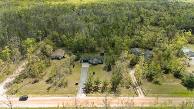 5918 Neumann Rd, Lewiston, MI 49756 - aerial view of a forest