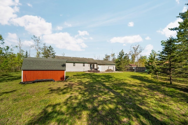 5918 Neumann Rd, Lewiston, MI 49756 - view of yard