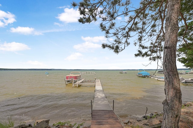 117 Timber Trl, Roscommon, MI 48653 - dock featuring a water view