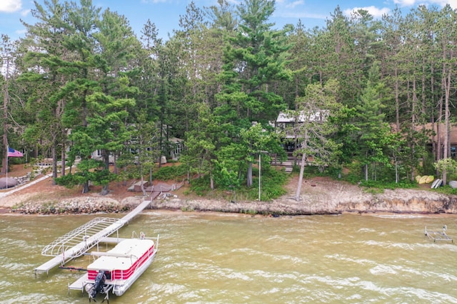 117 Timber Trl, Roscommon, MI 48653 - dock with a water view