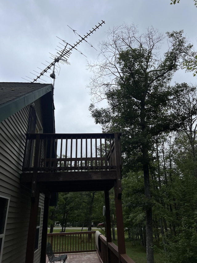 7781 N M-18, Roscommon, MI 48653 - view of wooden deck