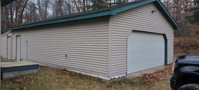 7781 N M-18, Roscommon, MI 48653 - view of detached garage