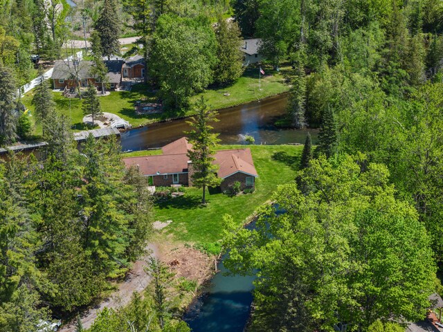 3869 Club Rd, Indian River, MI 49749 - aerial view of a large body of water