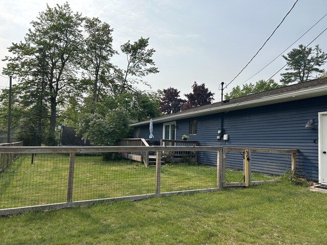 1200 Crestview Dr, Alpena, MI 49707 - view of rear view of property