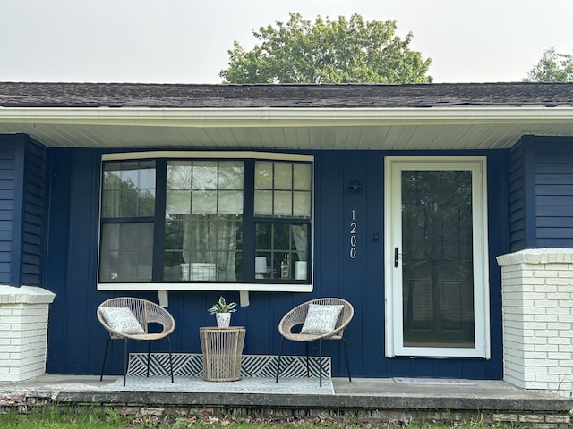 1200 Crestview Dr, Alpena, MI 49707 - property entrance with covered porch