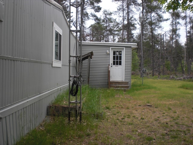 3123 Lovells Rd, Grayling, MI 49738 - view of outbuilding with entry steps