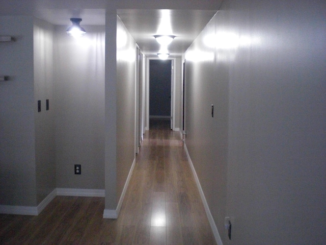 3123 Lovells Rd, Grayling, MI 49738 - hall with light wood finished floors and baseboards