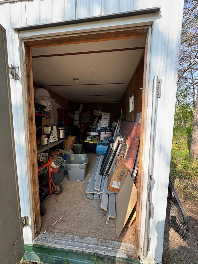4844 Doerr Rd, Mancelona, MI 49659 - view of storage