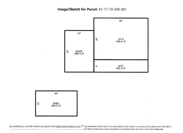 7386 Cheboygan St, Alanson, MI 49706 - view of home floor plan