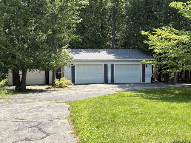 20730 E Riverside Dr, Hillman, MI 49746 - view of garage