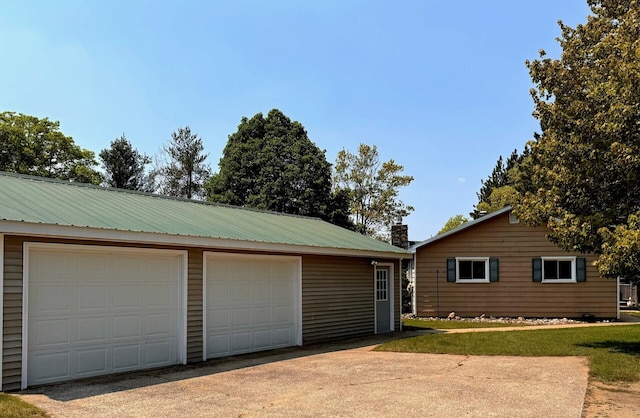 6309 Hiawatha Dr, Frederic, MI 49733 - view of detached garage