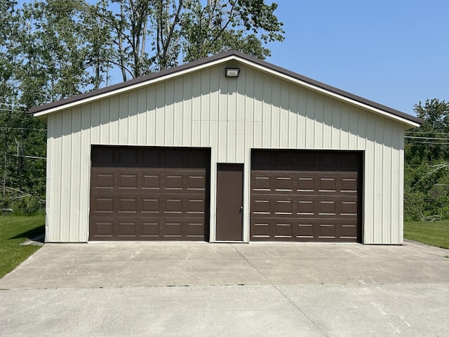 5392 Silver Beach Rd, Onaway, MI 49765 - view of detached garage