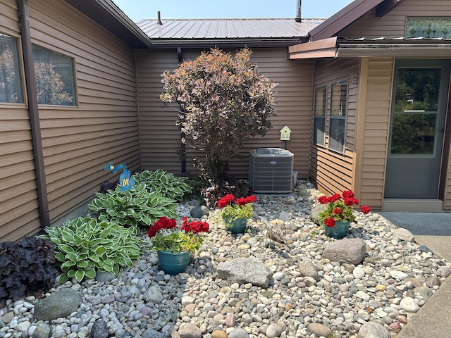 5392 Silver Beach Rd, Onaway, MI 49765 - view of yard with central air condition unit
