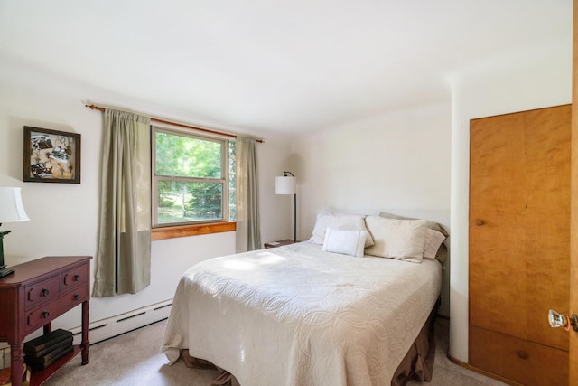 9150 W M-68, Indian River, MI 49749 - carpeted bedroom with baseboard heating