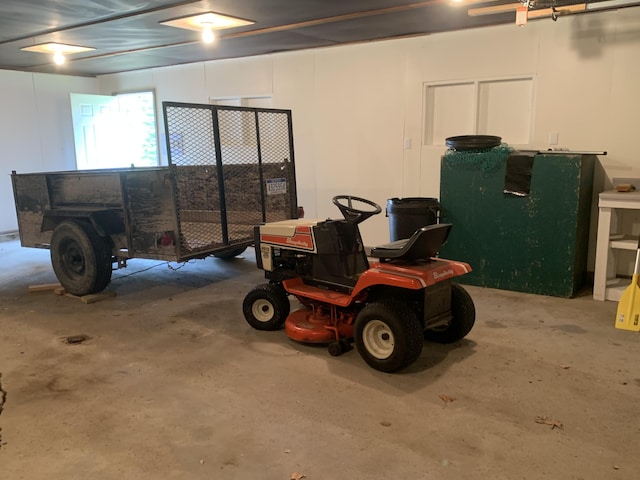 14501 3rd St, Hubbard Lake, MI 49747 - view of garage