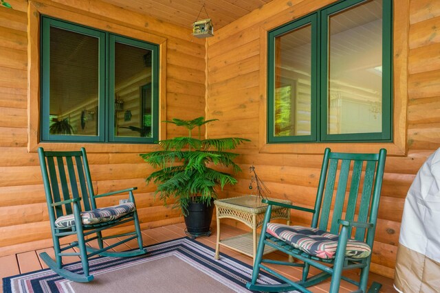 10077 Royal Coachman Trl, Gaylord, MI 49735 - view of balcony