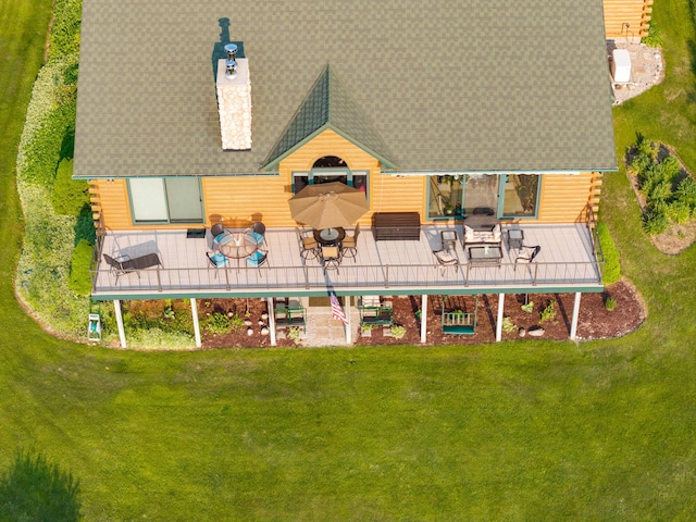 10077 Royal Coachman Trl, Gaylord, MI 49735 - aerial view of property and surrounding area