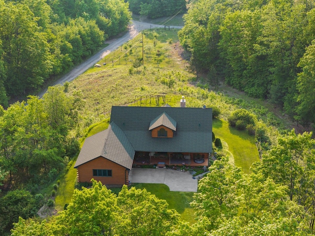 10077 Royal Coachman Trl, Gaylord, MI 49735 - view from above of property