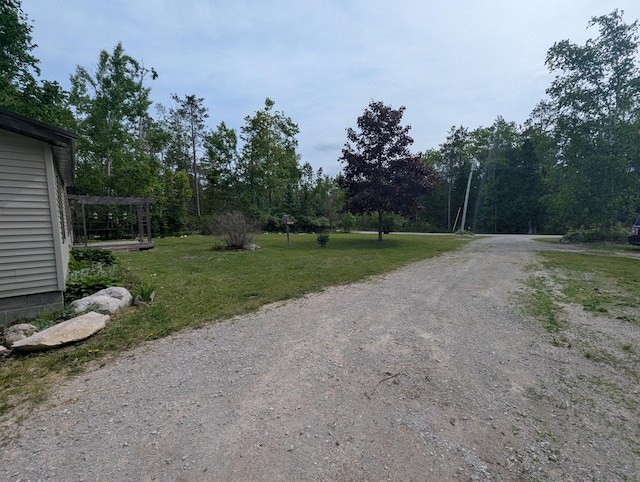7322 E Grand Lake Rd, Presque Isle, MI 49777 - view of dirt / gravel road
