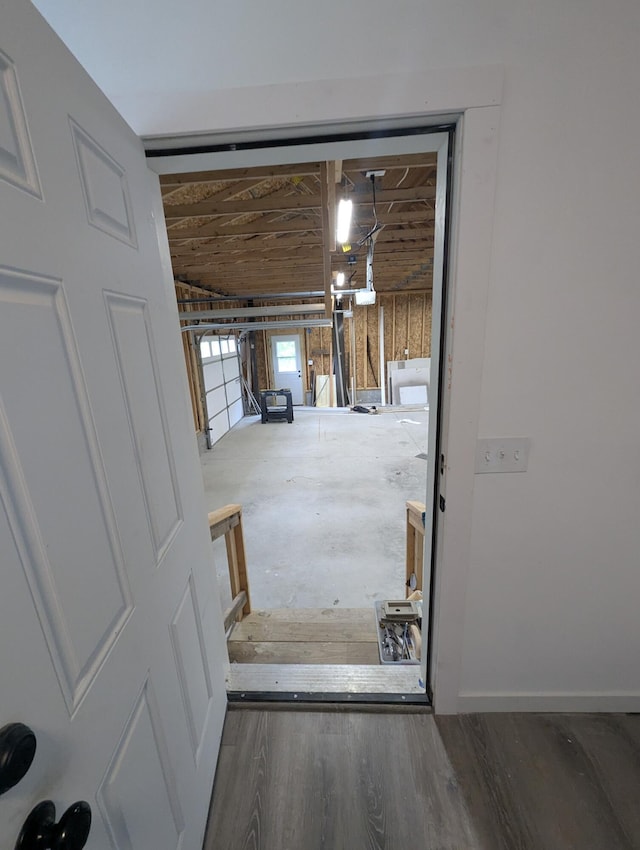 7322 E Grand Lake Rd, Presque Isle, MI 49777 - entryway featuring wood finished floors