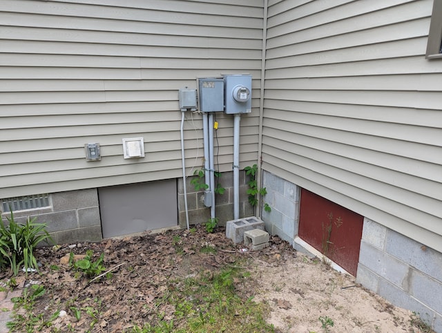 7322 E Grand Lake Rd, Presque Isle, MI 49777 - exterior view of electric meter