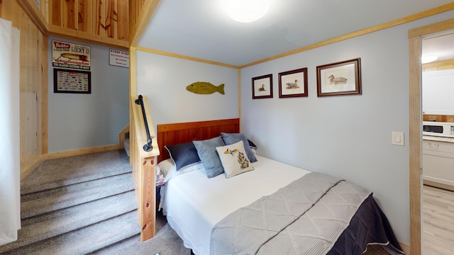 2303 Iroquois Ave, Prudenville, MI 48651 - bedroom with ornamental molding