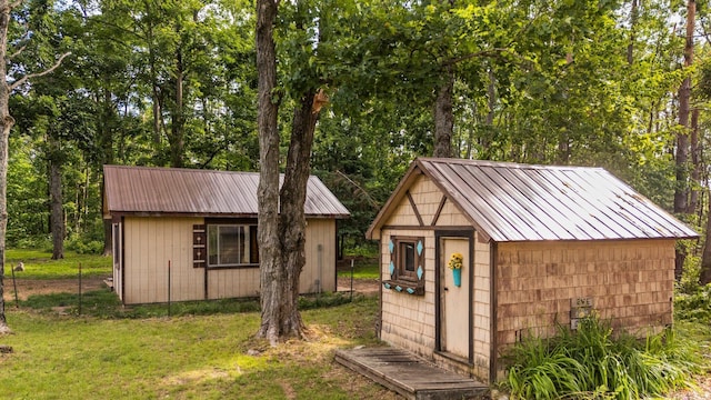 3065 E Dixon Lake Rd, Gaylord, MI 49735 - view of shed