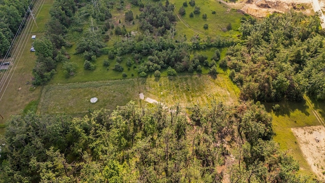 3065 E Dixon Lake Rd, Gaylord, MI 49735 - aerial view of property and surrounding area featuring rural landscape