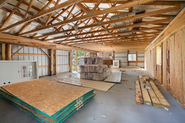 3065 E Dixon Lake Rd, Gaylord, MI 49735 - misc room with vaulted ceiling