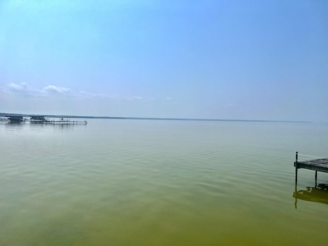 7811 Mcdonald Rd, Cheboygan, MI 49721 - water view featuring a dock
